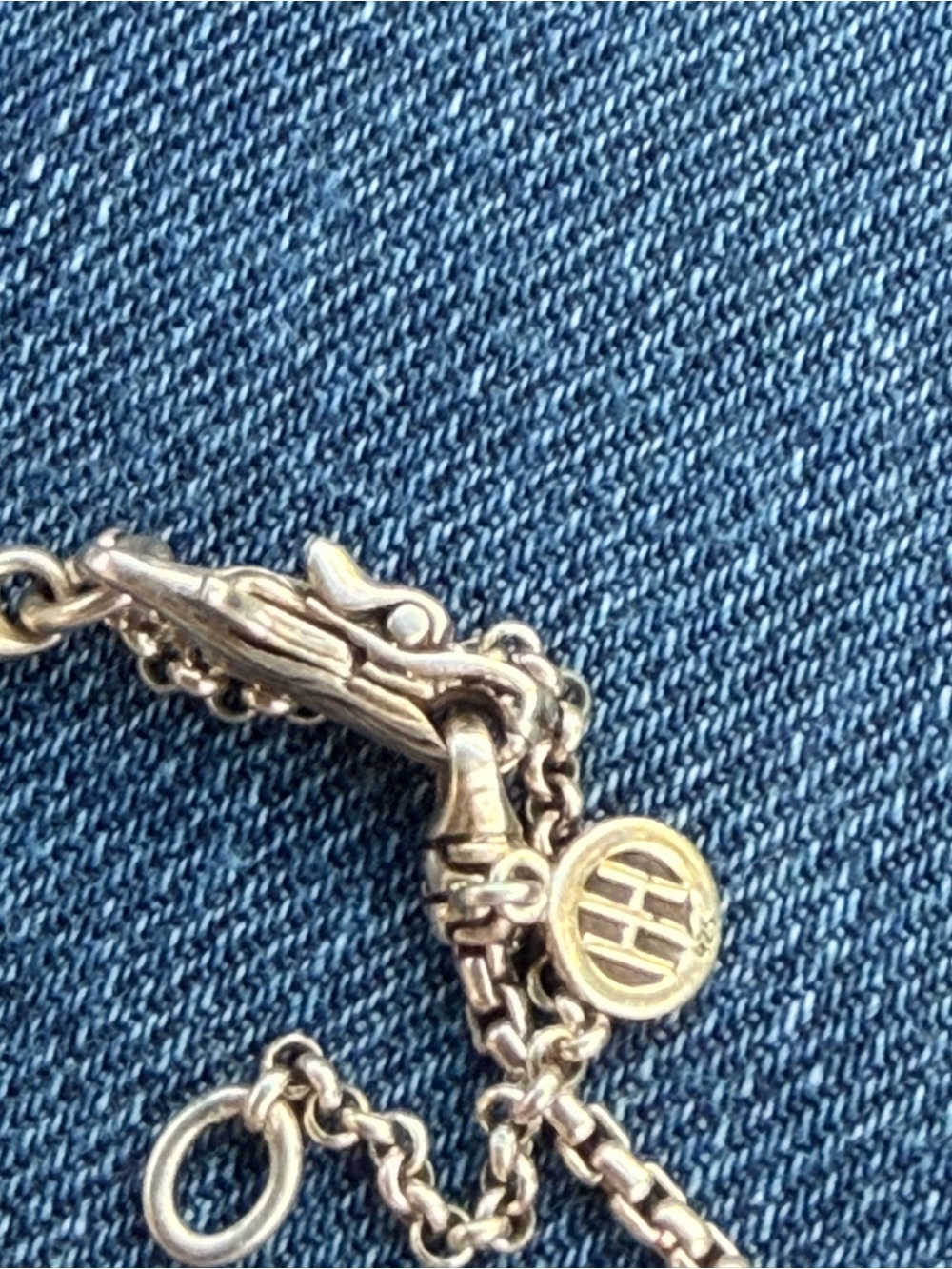 John Hardy Black Panther Pendant Necklace - Picture 4 of 15